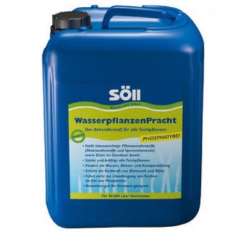 Удобрение для водных растений Soll WasserpflanzenPracht 100L.