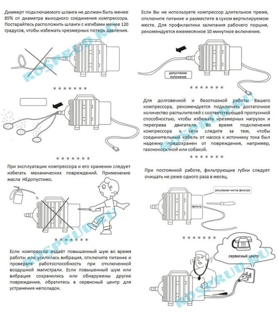 SUNSUN Аэратор для пруда ACO 016 мощный поршневой компрессор Производительность 450 литров в минуту
