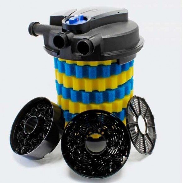 SUNSUN Напорный фильтр для пруда и водоема до 12м3 CPA 10000 UV-11W С функцией автоматической обратной промывки