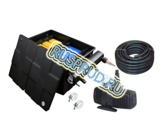 КОМПЛЕКТ ПРОТОЧНОЙ ФИЛЬТРАЦИИ ДЛЯ ПРУДА НА 50 М3 GRECH CBF 550 SET 1