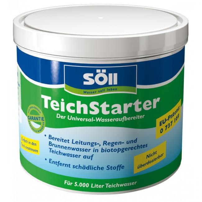 Средство для подготовки новой воды Teich-Starter 0.5 кг