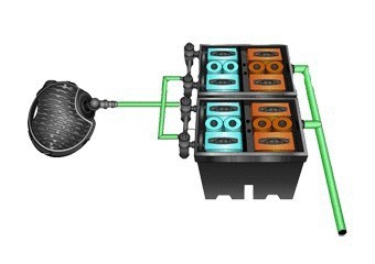 Pondtech BIO SYSTEM 3 Проточный фильтр для пруда до 150.000 литров Pondtech BIO SYSTEM 3 Проточный фильтр для пруда до 150.000 литров