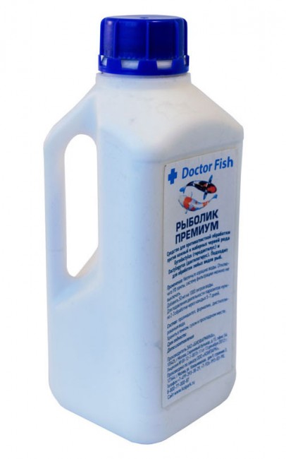 РЫБОЛИК ПРЕМИУМ 1 л. на 20 м3. комплексное лекарство