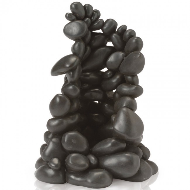 Средний орнамент из гальки, черный, Pebble ornament medium black Средний орнамент из гальки, черный, Pebble ornament medium black