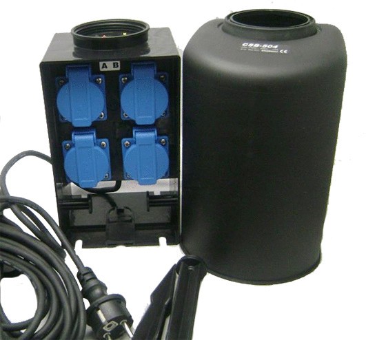 Садовая розетка PONDTECH CSB-504 с УЗО Садовая розетка PONDTECH CSB-504 с УЗО