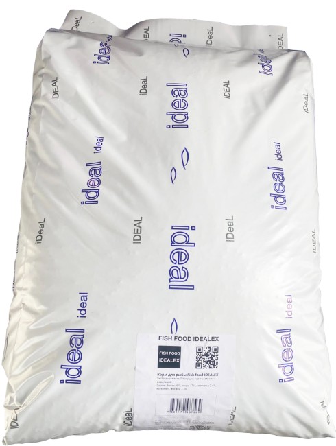 Плавающий корм для форели и карпов Коя Fish food IDEALEX 15кг, 3 мм