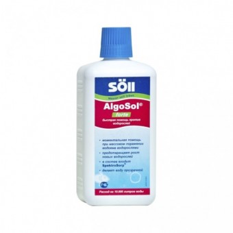 Средство против водорослей AlgoSolForte 0.5 л Средство против водорослей AlgoSolForte 0.5 л