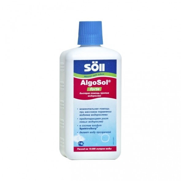 Средство против водорослей AlgoSolForte 1 л