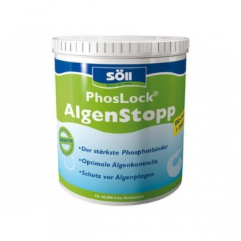 Средство против развития новых водорослей PhosLock Algenstopp 1 кг Средство против развития новых водорослей PhosLock Algenstopp 1 кг