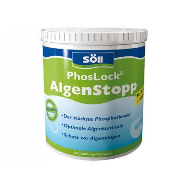 Средство против развития новых водорослей PhosLock Algenstopp 2.5 кг