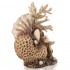 Декоративная фигура "Коралловые ракушки", coral-shells ornament natural