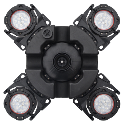 Плавающий фонтан с подсветкой Pondtech FULL RGB HP100K Плавающий фонтан с подсветкой Pondtech FULL RGB HP100K