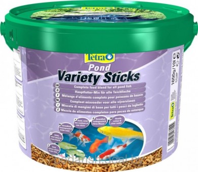 Tetra Pond Variety Sticks, 10L Tetra Pond Variety Sticks, 10L