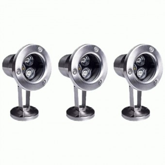 КОМПЛЕКТ СВЕТИЛЬНИКОВ С ДИСТАНЦИОННЫМ УПРАВЛЕНИЕМ SET Pondtech 992 Led3 Full RGB