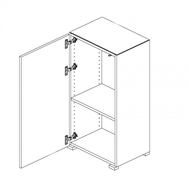 Тумба для аквариума StyleLine 85 black, черная